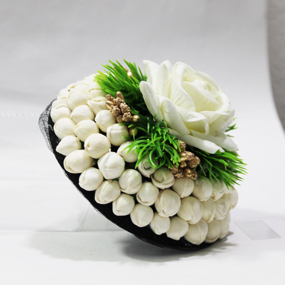 Floral Hair Multi Colours Buns   H-17