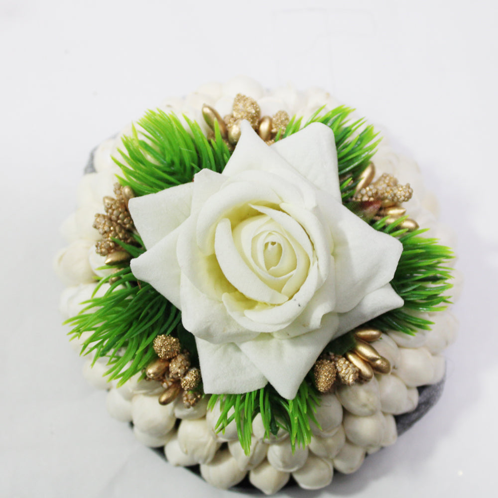 Floral Hair Multi Colours Buns   H-17