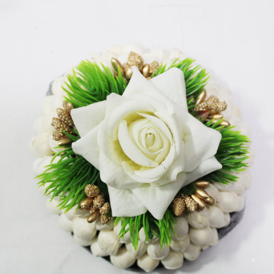 Floral Hair Multi Colours Buns   H-17