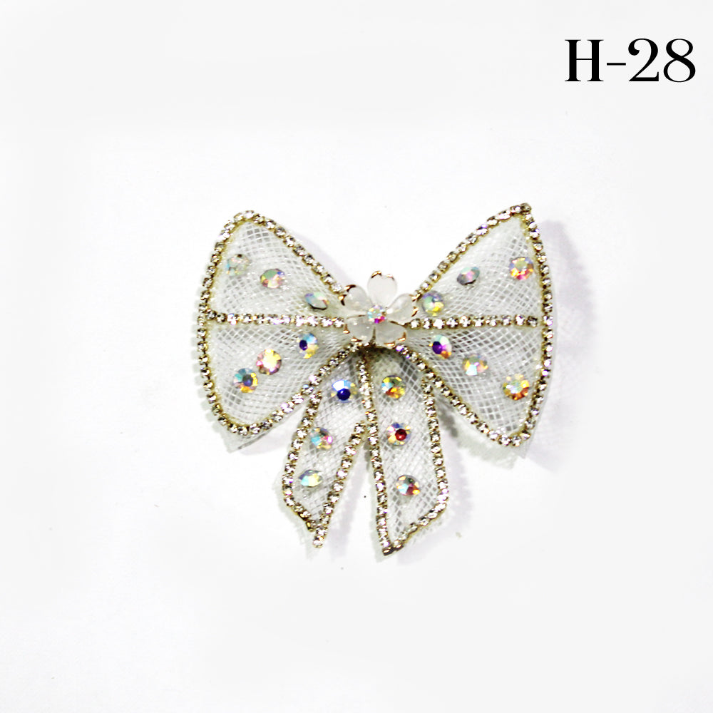 Bow Hair Clips H-28