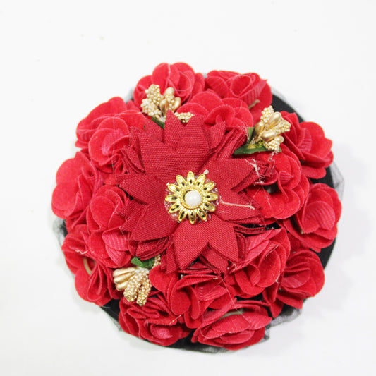 Floral Hair Buns   H-13