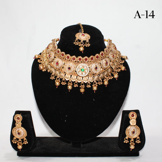 Neckles & Earrings - A-14