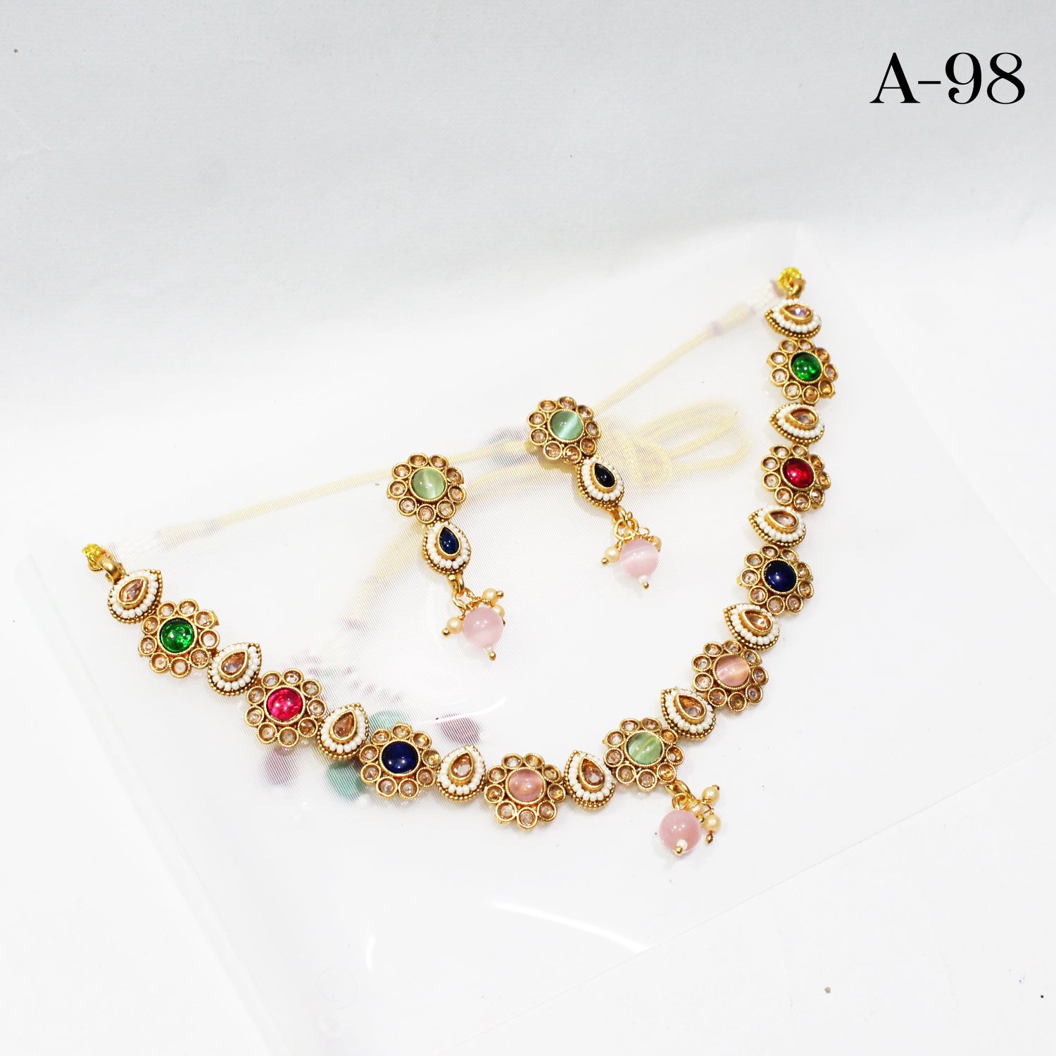 Neckles & Earrings -A -103