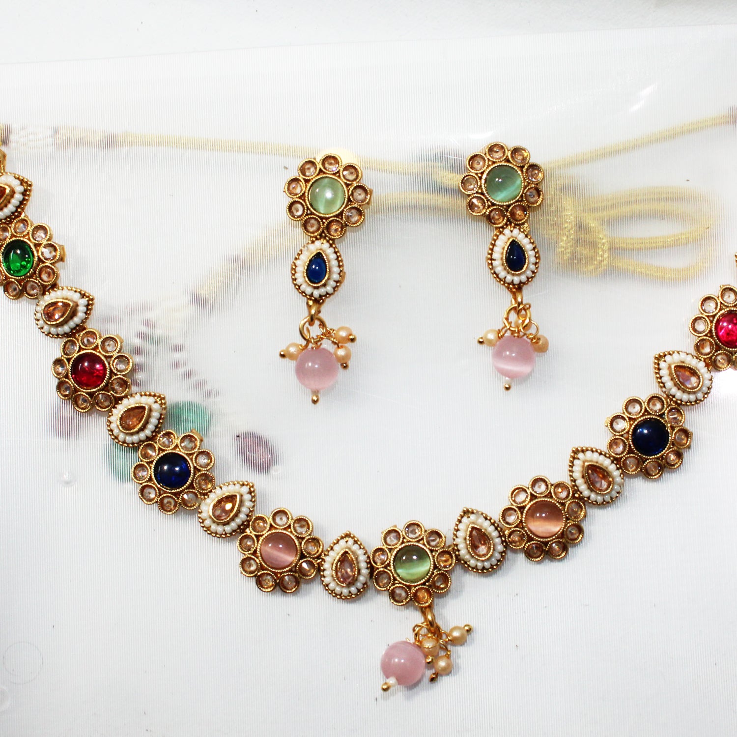 Neckles & Earrings -A -103