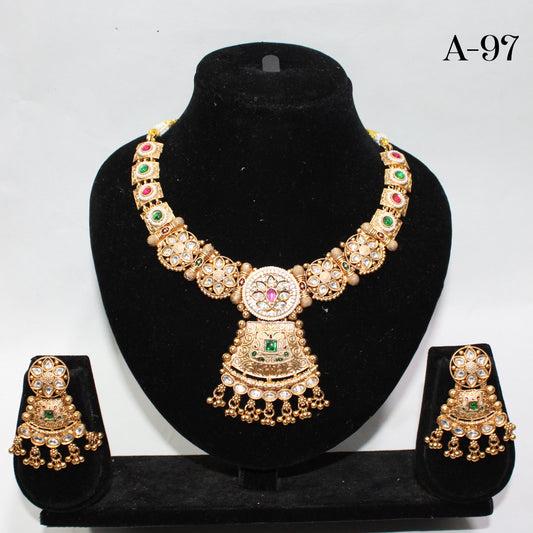 Neckles & Earrings -A95