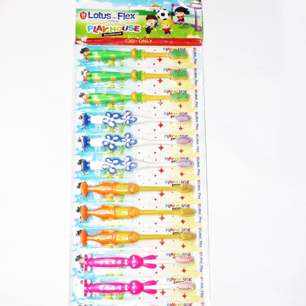 Kids Tooth Brush - Lotus - Each Brush RS:30/-