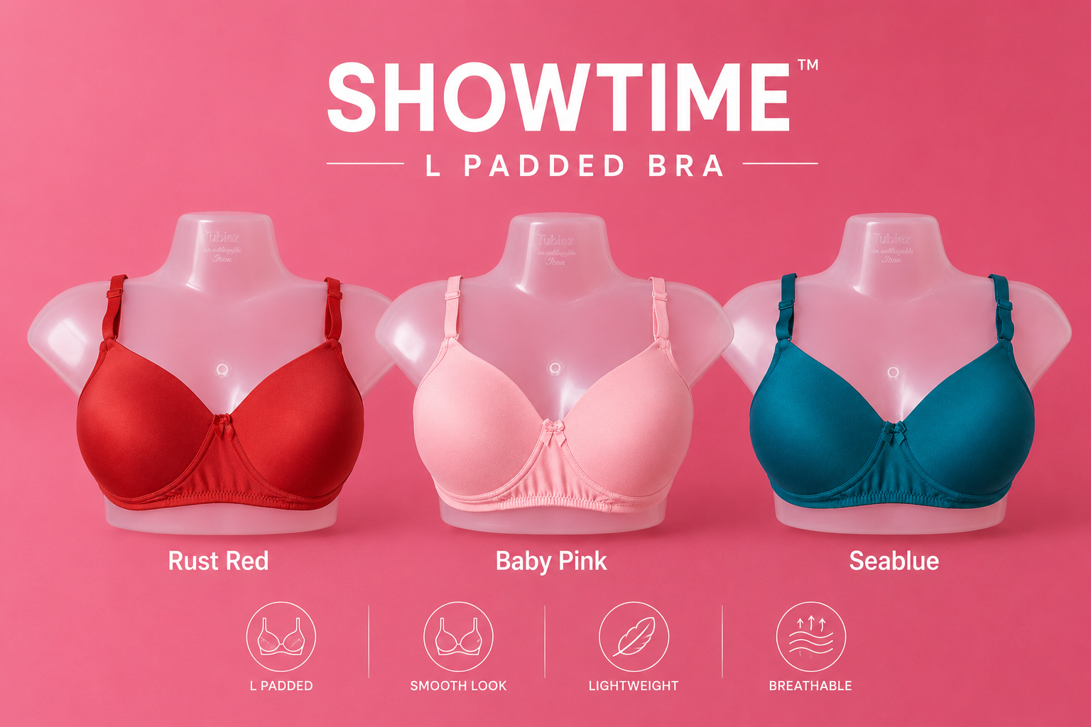 SHOWTIME L -PADDED BRA L-120