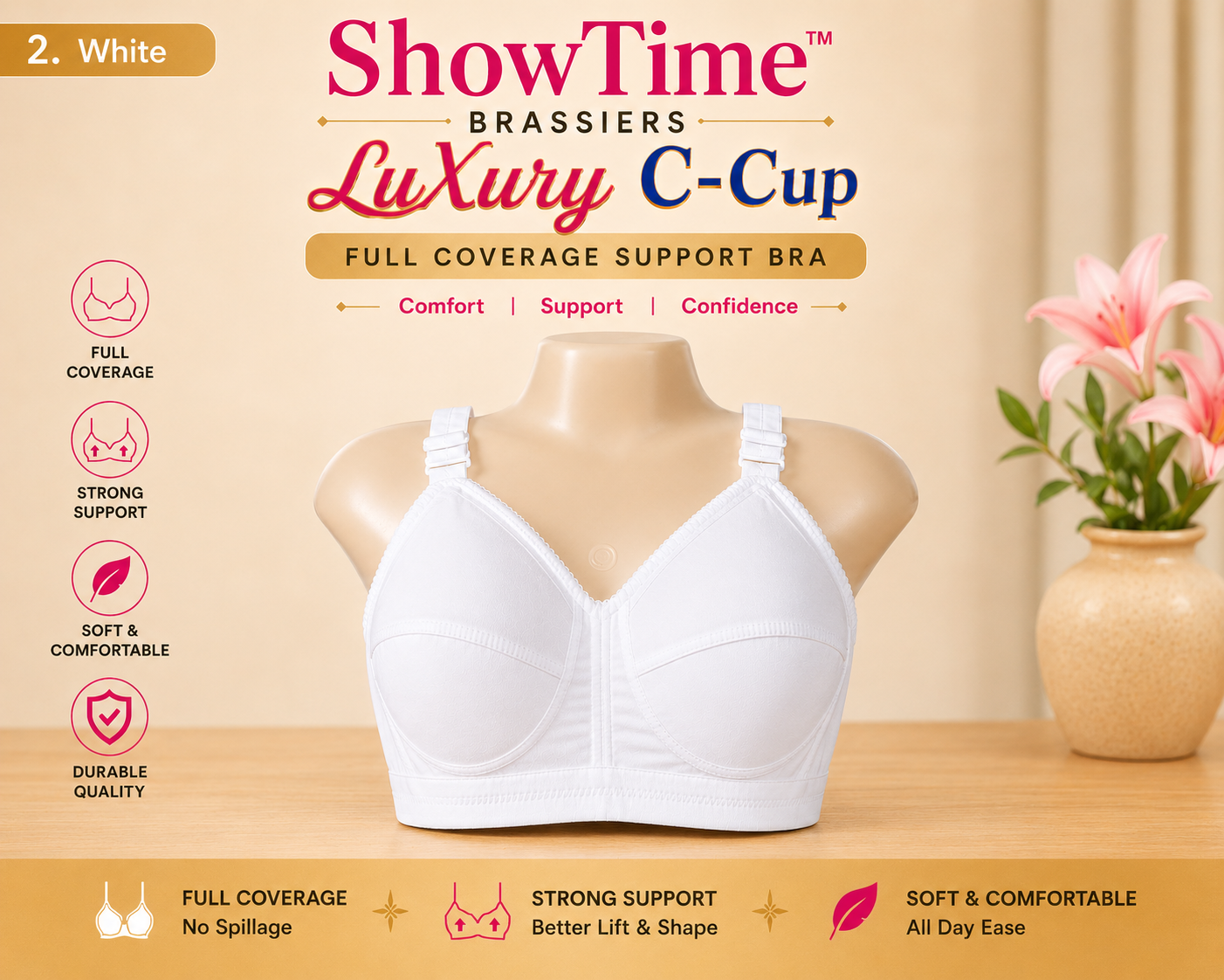 ShowTime Brassiers C-CUP L-73