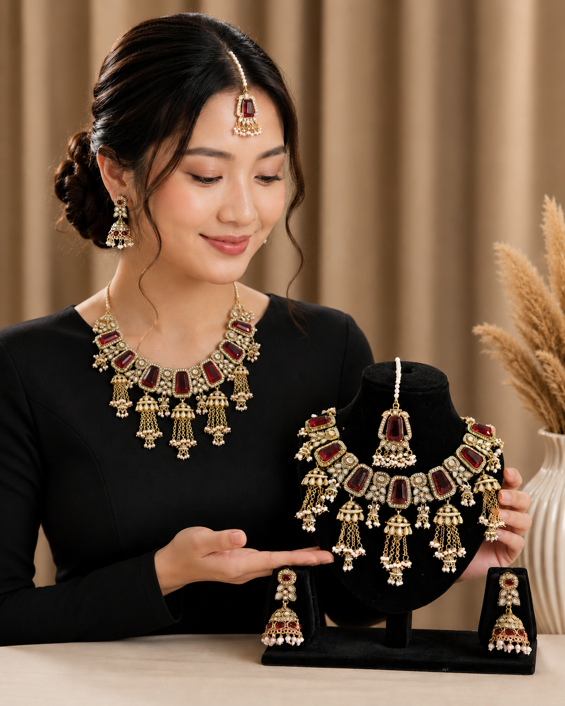 Neckles & Earrings A-53