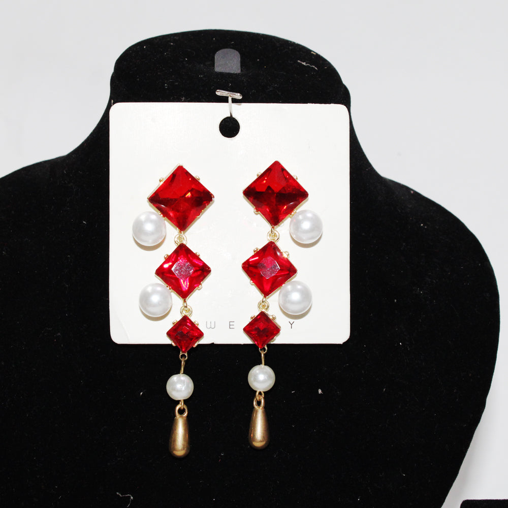 S01-A - dangling statement earrings